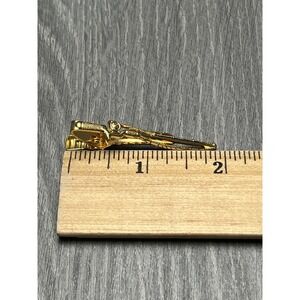 Anson Vintage Fly Fishing Rod Tie Clip Gold-Tone Mens Fashion Jewelry Accessory
